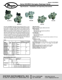 Thumbnail of document Manual - DCS/RDCS Springless Diaphragm Valves